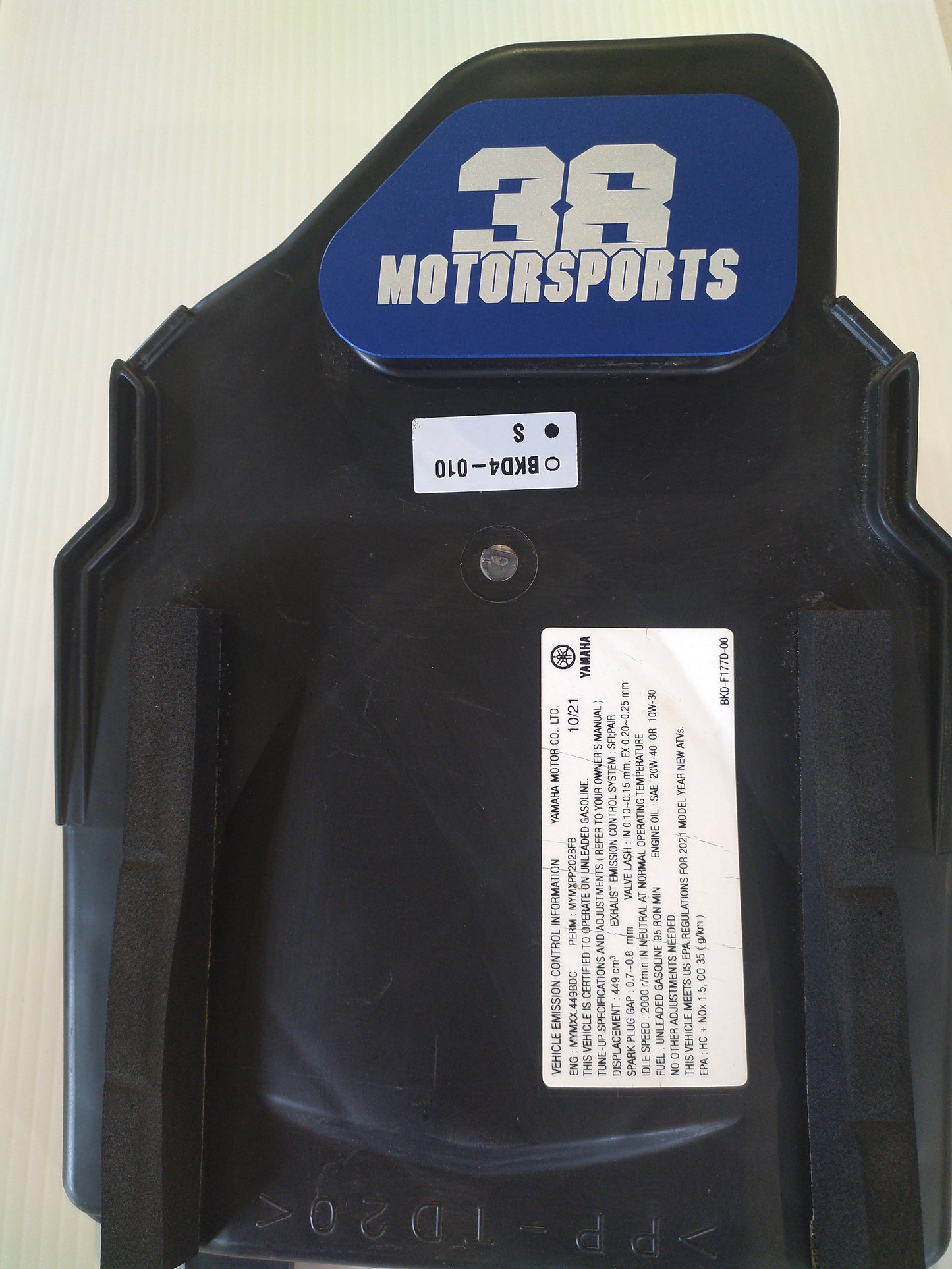 Billet Airbox Wash Cap Plug