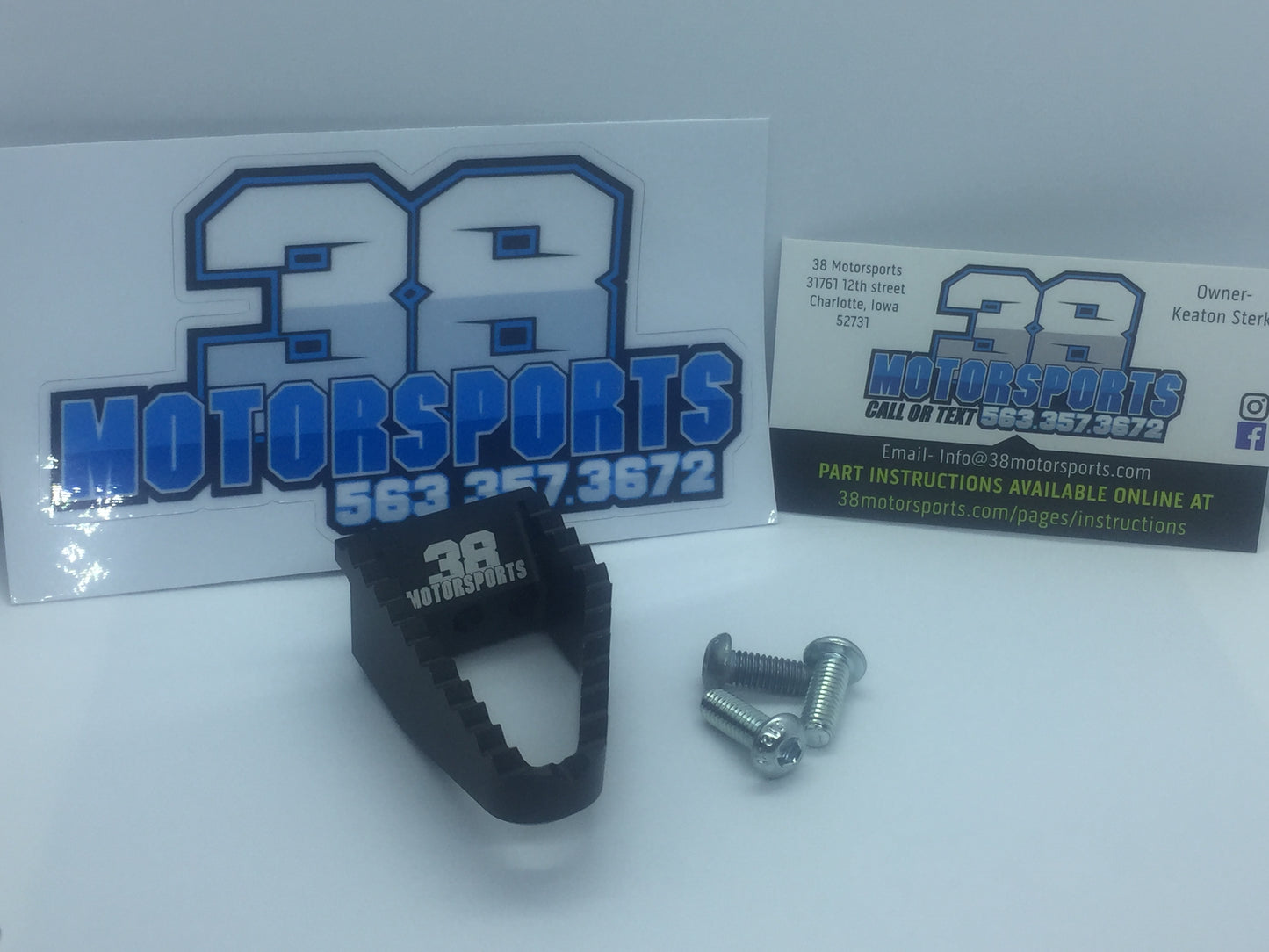 Oversize Adjustable Rear Brake Pedal