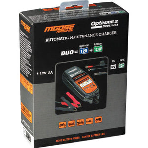 Moose Racing TM-555 Optimate 2 Duo Charger/Maintainer