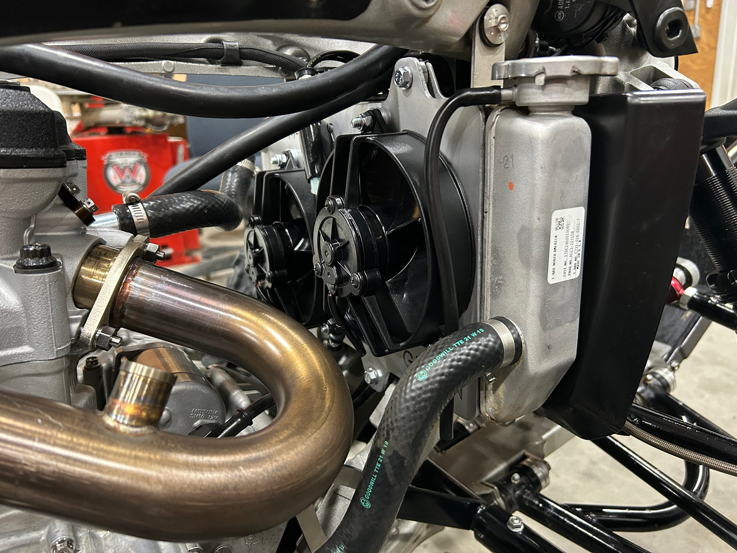 Glann Innovations Dual Fan Kit - '14-present YFZ450R