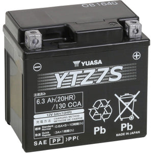 Yuasa YTZ7S High Performance AGM Maintenance-Free Battery